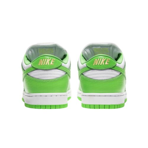 Nike SB Dunk Low X Superme White Green - Image 5