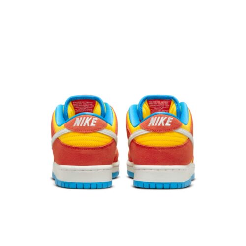 Nike SB Dunk Low Pro Bart Simpson Habanero Red White Blue Hero - Image 5