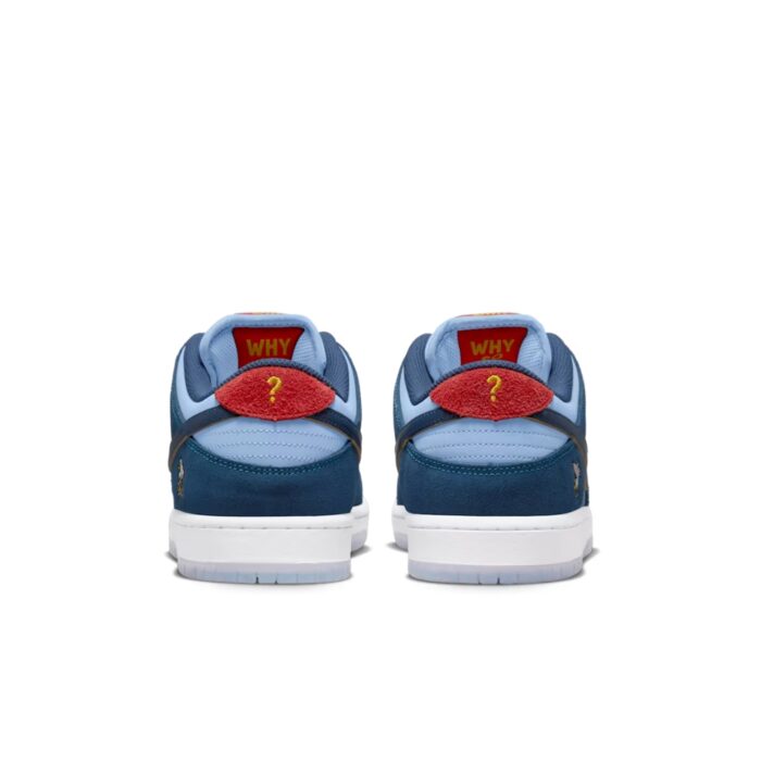 NIKE SB DUNK LOW PRO WHY SO SAD COASTAL BLUE LIGHT CURRENT BLUE DX5549 400 - Image 5