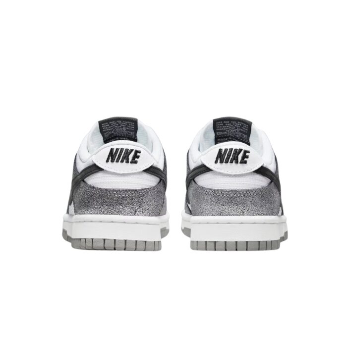 NIKE DUNK LOW SHIMMER CRACKED SILVER WHITE DO5882 001 - Image 5