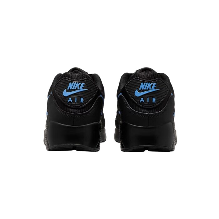 NIKE AIR MAX 90 BLACK UNIVERSITY BLUE FJ4218 001 - Image 5