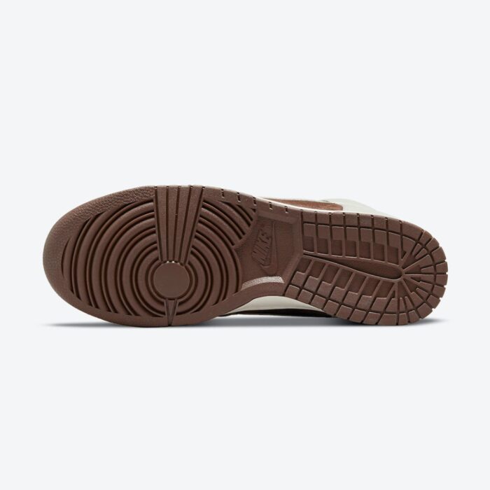 NIKE DUNK HIGH LIGHT CHOCOLATE SAIL KHAKI DH5348 100 - Image 6