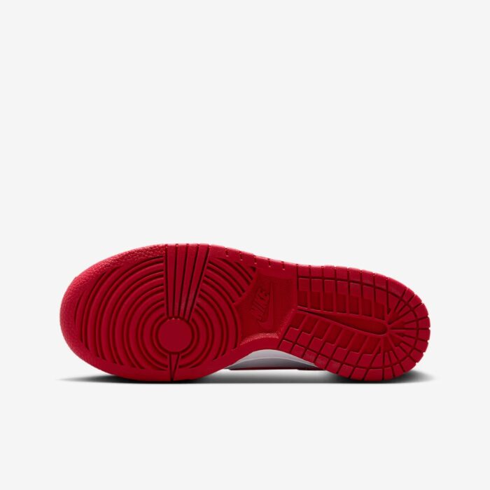 NIKE DUNK LOW BLACK TOE GYM RED WHITE HF9980 600 - Image 6