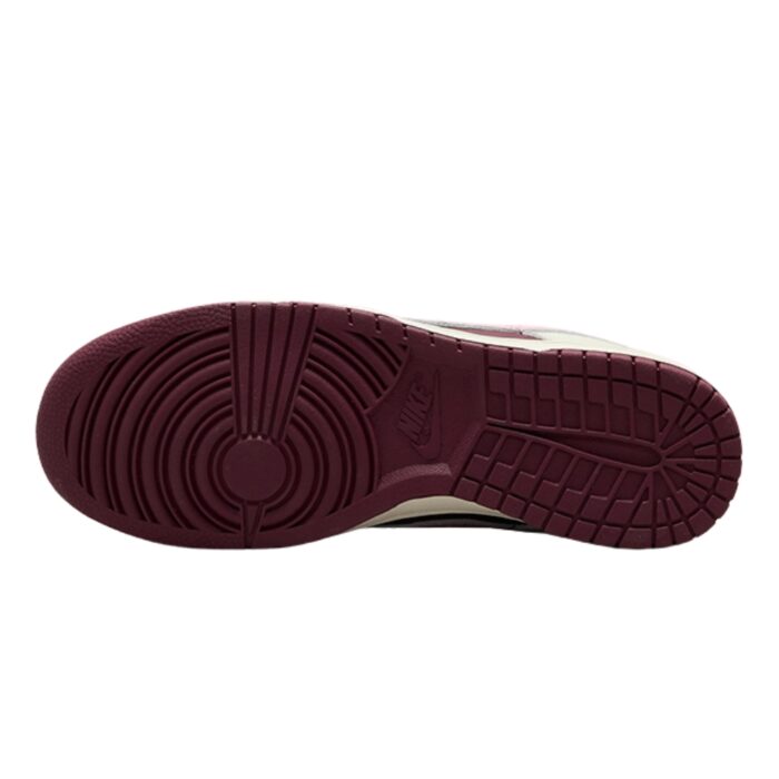 NIKE DUNK LOW RETRO PRM VALENTINE'S DAY PALE IVORY MEDIUM SOFT PINK NIGHT MAROON DR9705 100 - Image 6