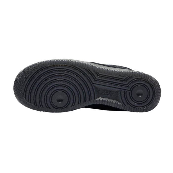 NIKE AIR FORCE SHELL BLACK DARK GREY BQ6096 001 - Image 6