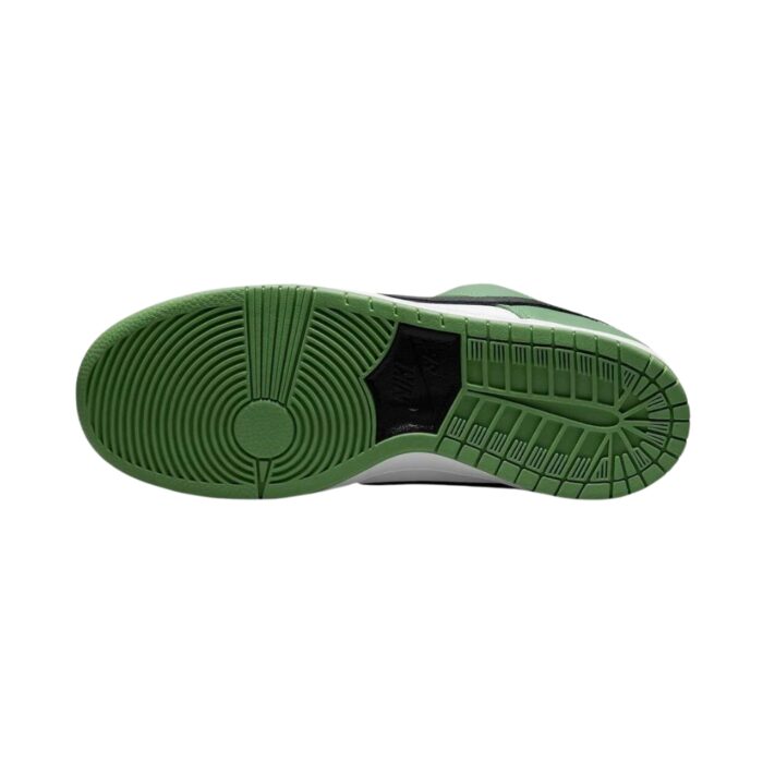 NIKE SB DUNK LOW CLASSIC GREEN BLACK WHITE BQ6817 302 - Image 6