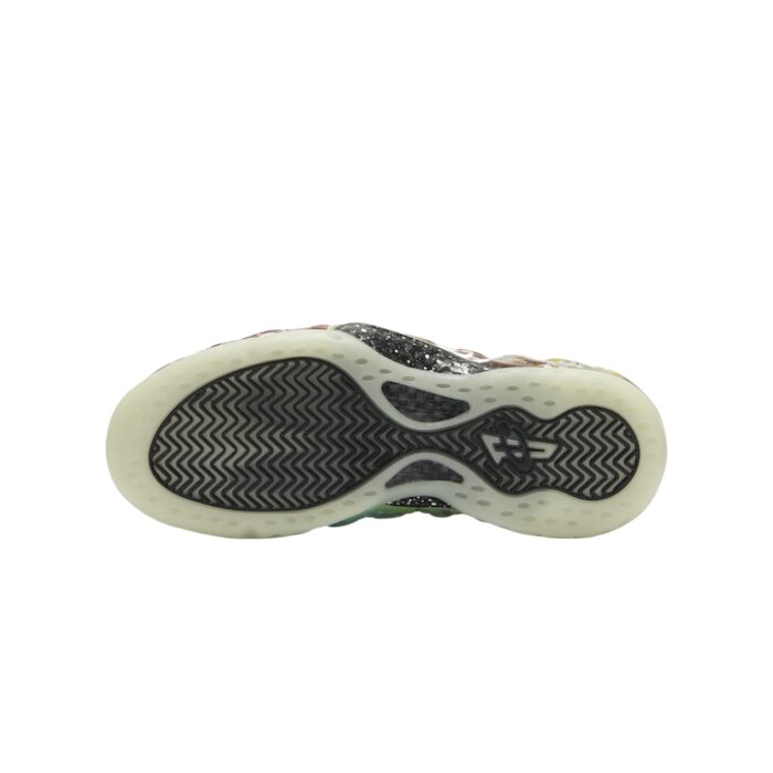 NIKE AIR FOAMPOSITE ONE BEIJING PLANET HOOPS MULTI COLOR GREEN STRIKE BLACK CW6769 930 - Image 6