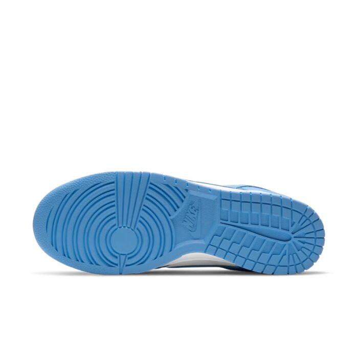 NIKE DUNK LOW UNC WHITE UNIVERSITY BLUE DD1391 102 - Image 6