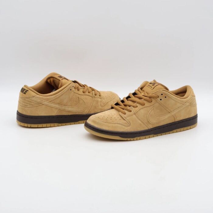 NIKE SB DUNK LOW PRO WHEAT BAROQUE BROWN GUM MOCHA BQ6817 204 - Image 6