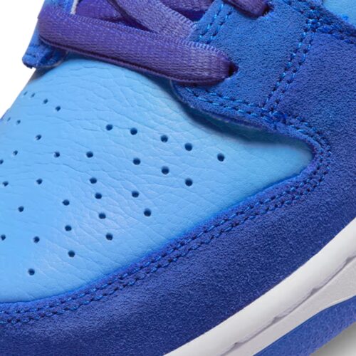 NIKE SB DUNK LOW BLUE RASPBERRY WHITE DM0807 400 - Image 6