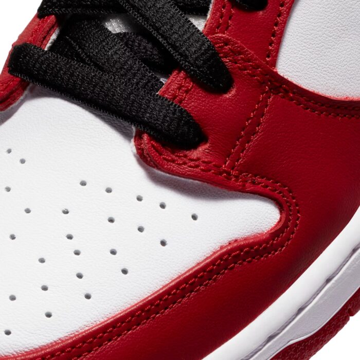 NIKE SB DUNK LOW PRO CHICAGO VARSITY RED WHITE BLACK BQ6817 600 - Image 7