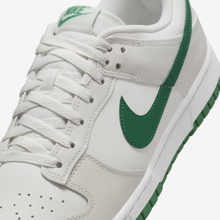 NIKE DUNK LOW SUMMIT WHITE MALACHITE DV0831 107 - Image 7