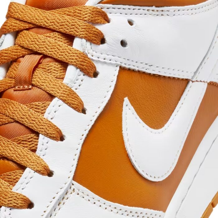 NIKE DUNK LOW REVERSE DARK CURRY WHITE FQ6965 700 - Image 7