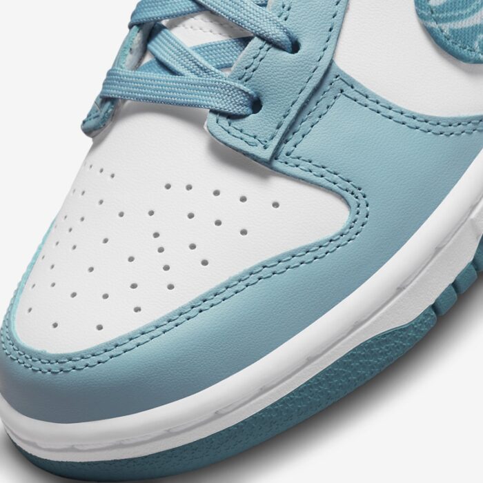 NIKE DUNK LOW ESSENTIAL BLUE PAISLEY WHITE DH4401 101 - Image 7