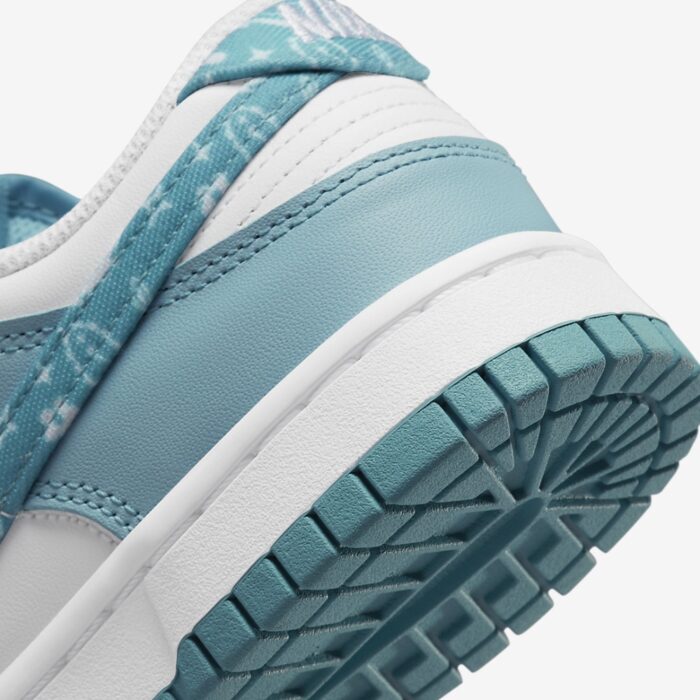 NIKE DUNK LOW ESSENTIAL BLUE PAISLEY WHITE DH4401 101 - Image 8