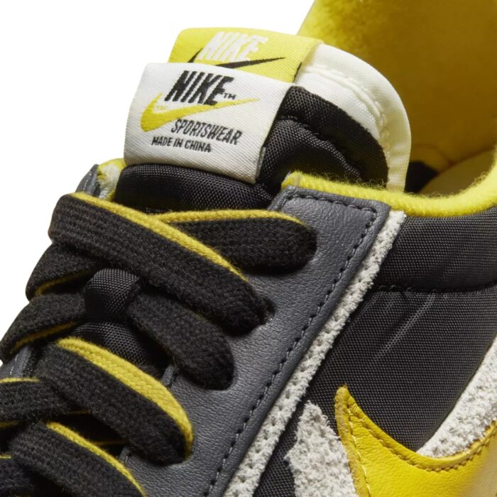 NIKE LD WAFFLE X SACAI X UNDERCOVER BLACK BRIGHT CITRON YELLOW DJ4877 001 - Image 8