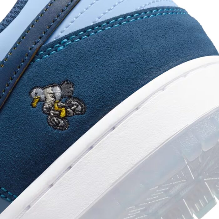 NIKE SB DUNK LOW PRO WHY SO SAD COASTAL BLUE LIGHT CURRENT BLUE DX5549 400 - Image 8