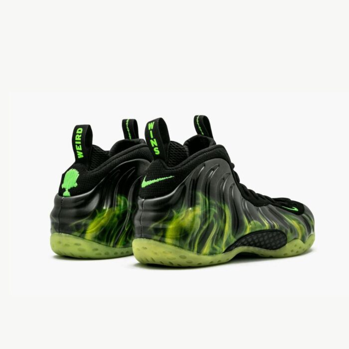 NIKE AIR FOAMPOSITE ONE PARANORMAN BLACK GREEN 579771 003 - Image 3