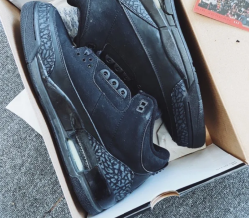 NIKE AIR JORDAN 3 BLACK CAT 136064 002 photo review
