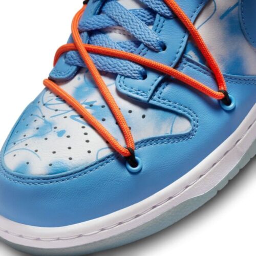 NIKE FUTURA X OFF WHITE LOW BLUE DD0856 403 - Image 6