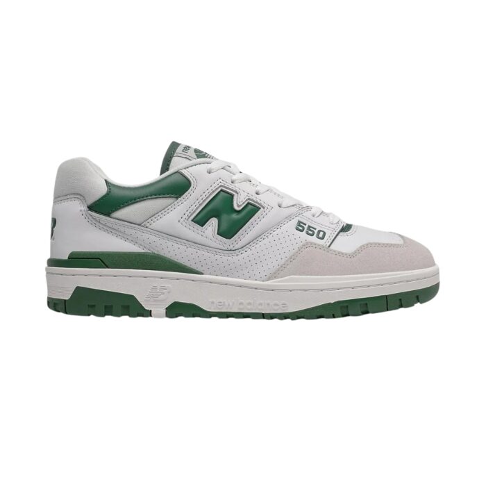 NEW BALANCE 550 WHITE GREEN BB550WT1 - Image 2