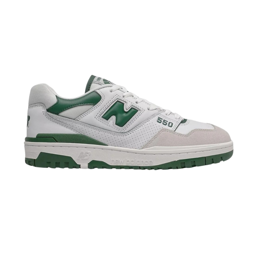 NEW BALANCE 550 WHITE GREEN BB550WT1 - Image 2