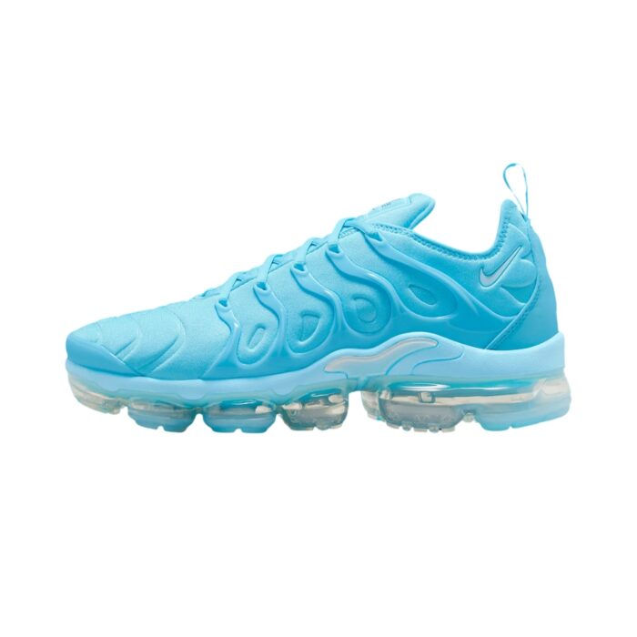 NIKE AIR VAPORMAX PLUS UNIVERSITY BLUE CHILL WHITE BLACK METALLIC SILVER DZ4403 400 - Image 2