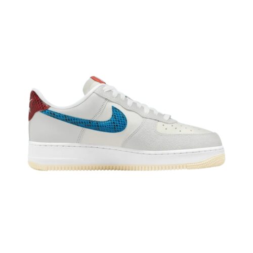 NIKE AIR FORCE 1 5 ON IT WHITE GREY FOG IMPERIAL BLUE DM8461 001 - Image 3