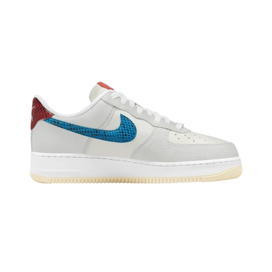 NIKE AIR FORCE 1 5 ON IT WHITE GREY FOG IMPERIAL BLUE DM8461 001 - Image 3
