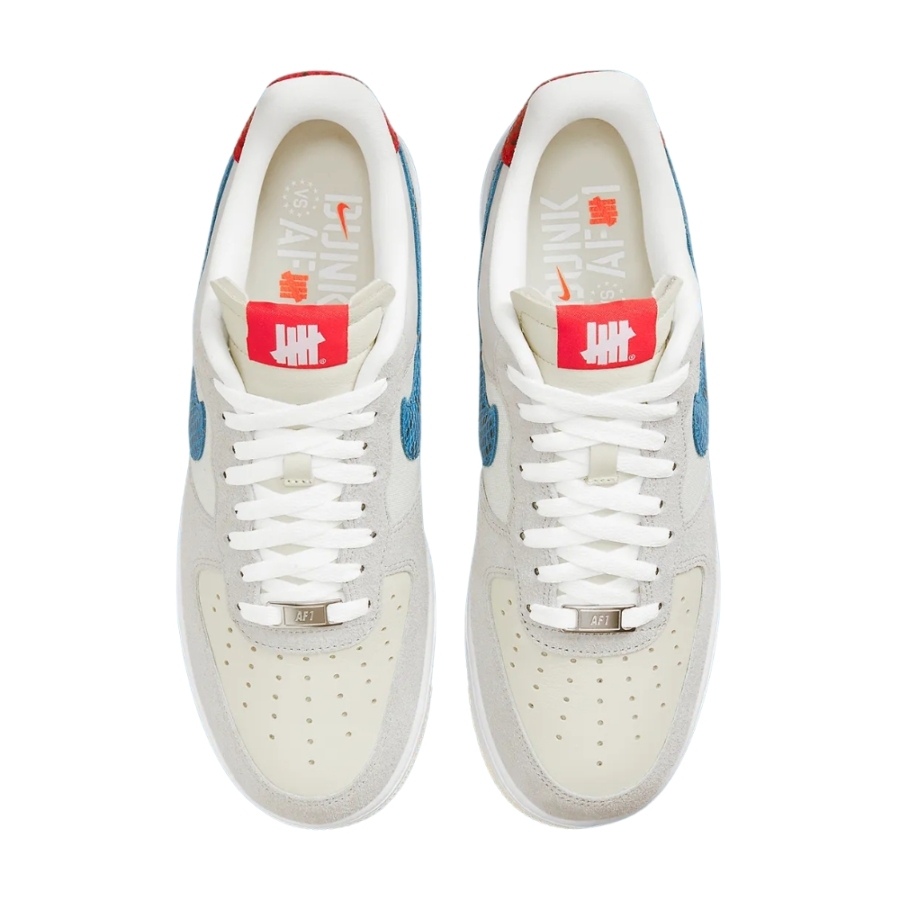 NIKE AIR FORCE 1 5 ON IT WHITE GREY FOG IMPERIAL BLUE DM8461 001 - Image 4