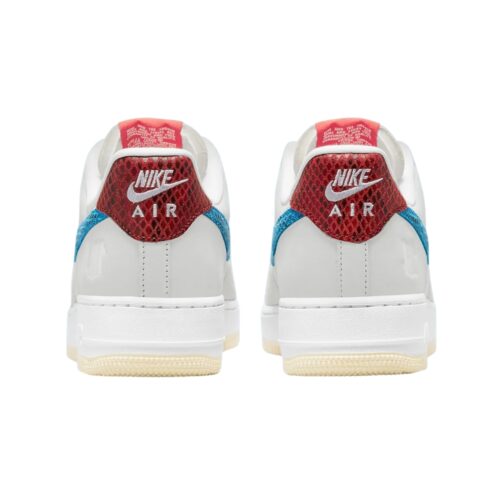 NIKE AIR FORCE 1 5 ON IT WHITE GREY FOG IMPERIAL BLUE DM8461 001 - Image 5