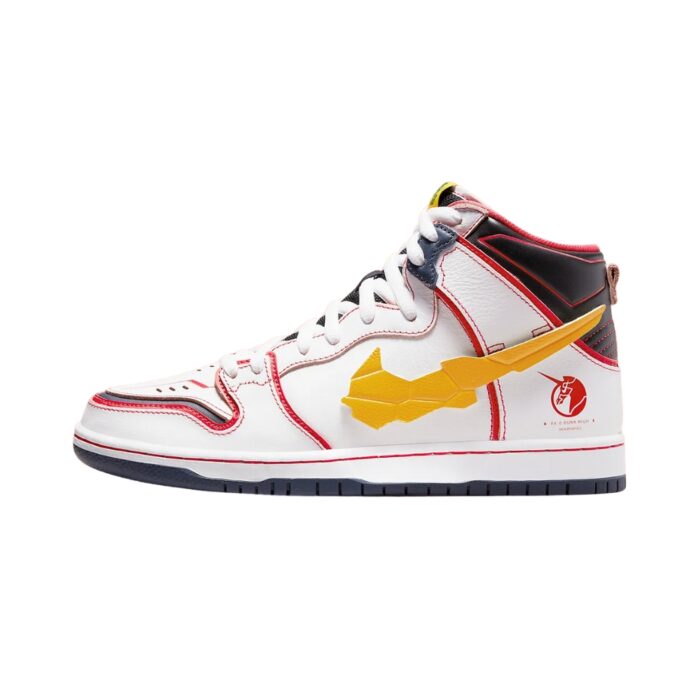 NIKE SB DUNK HIGH UNICORN RX GUNDAM WHITE AMARILLO DH7717 100 - Image 2