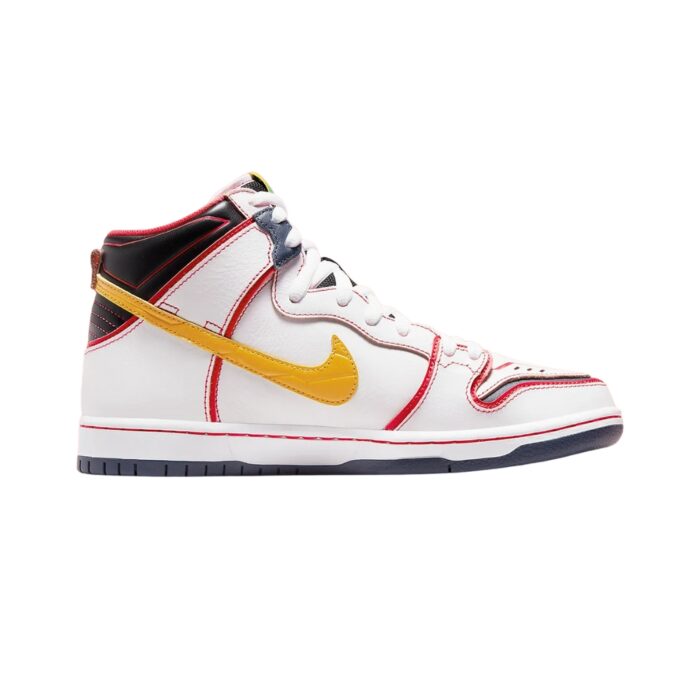 NIKE SB DUNK HIGH UNICORN RX GUNDAM WHITE AMARILLO DH7717 100 - Image 3