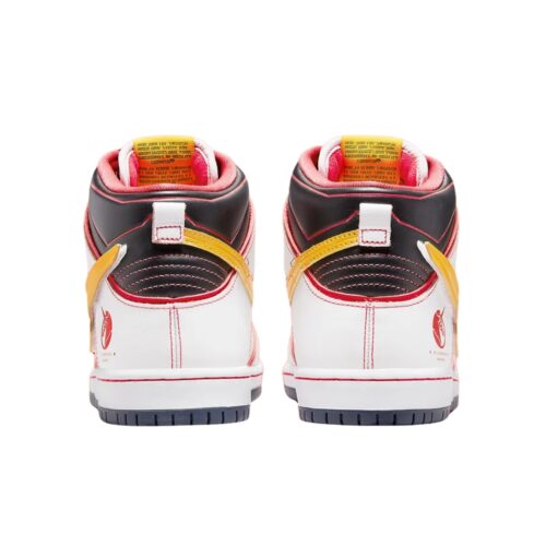 NIKE SB DUNK HIGH UNICORN RX GUNDAM WHITE AMARILLO DH7717 100 - Image 5