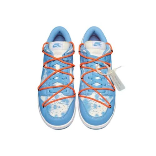 NIKE FUTURA X OFF WHITE LOW BLUE DD0856 403 - Image 4