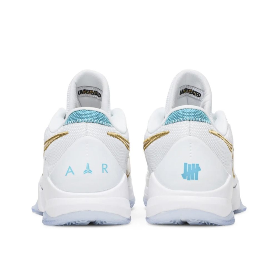 NIKE ZOOM KOBE 5 PROTRO X UNDEFEATED UNLUCKY 13 WHITE DB4796 100 - Image 5