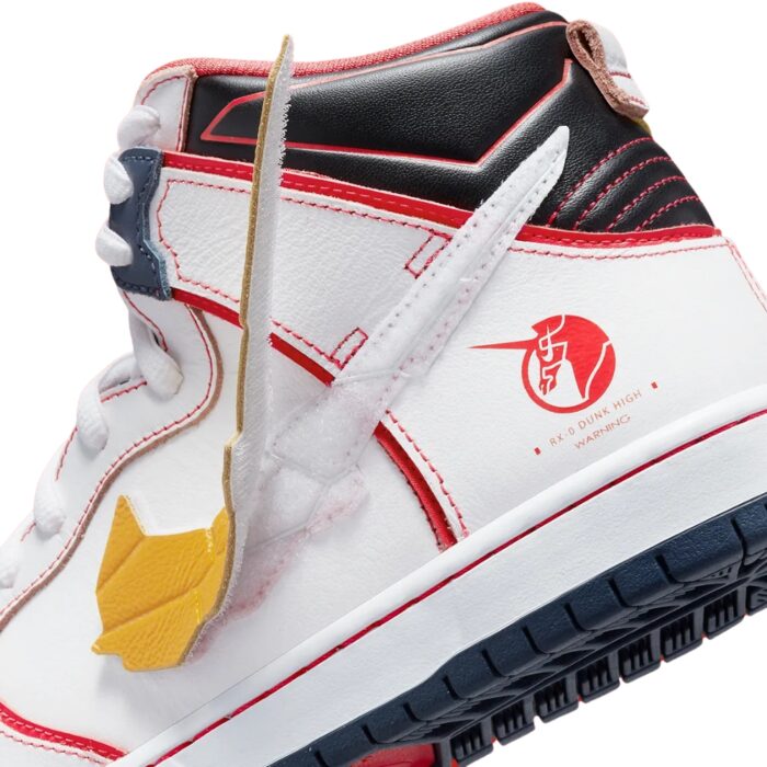 NIKE SB DUNK HIGH UNICORN RX GUNDAM WHITE AMARILLO DH7717 100 - Image 7