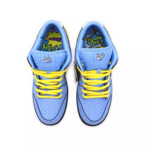 NIKE SB DUNK LOW X POWERPUFF GIRLS BUBBLES FZ8320 400 - Image 6