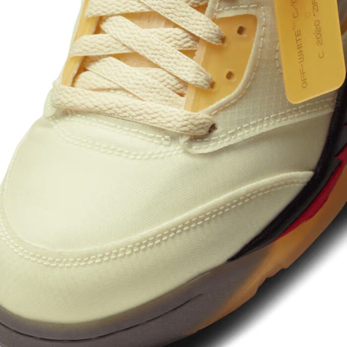 NIKE AIR JORDAN 5 SAIL OW DH8565 100 - Image 5