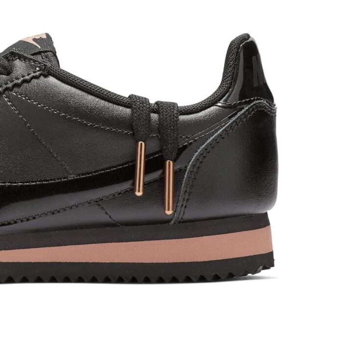 NIKE CLASSIC CORTEZ BLACK ROSE GOLD 905614 010 - Image 6
