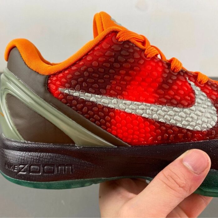 NIKE KOBE 6 ASG ORANGE COUNTY SUNSET 2011 448693 800 - Image 7