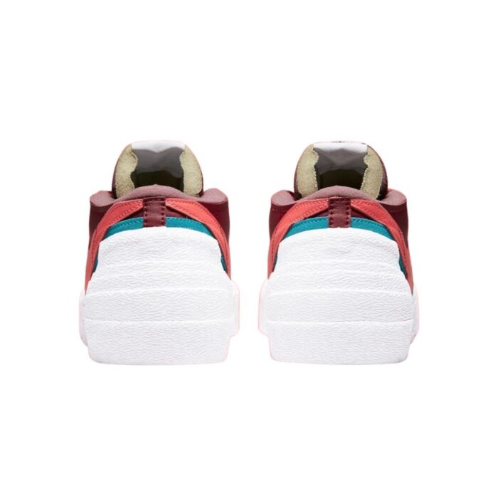 NIKE SACAI X KAWS X BLAZER LOW TEAM RED DM7901 600 - Image 7