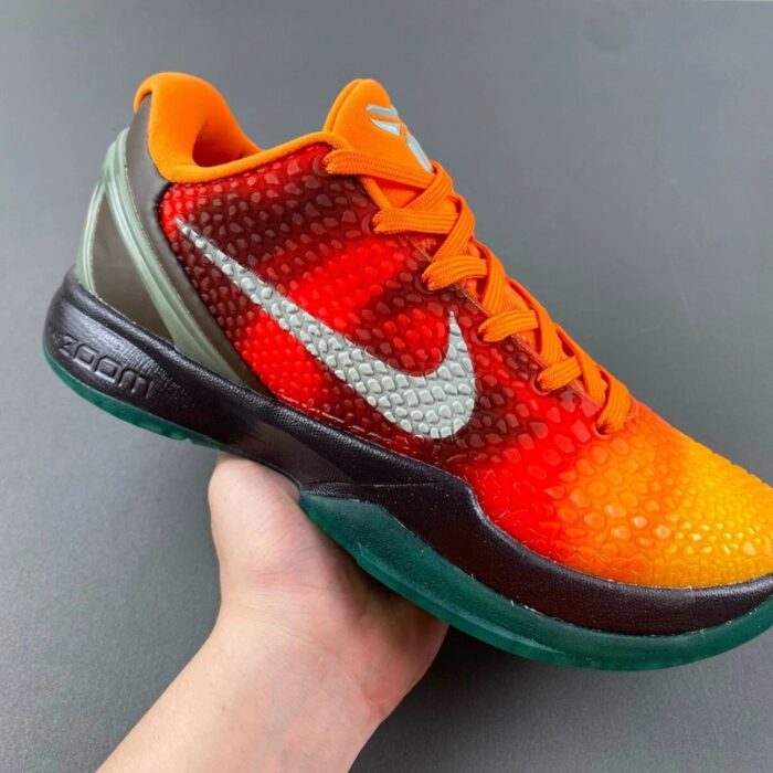 NIKE KOBE 6 ASG ORANGE COUNTY SUNSET 2011 448693 800 - Image 8