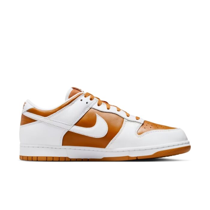 NIKE DUNK LOW REVERSE DARK CURRY WHITE FQ6965 700 - Image 2