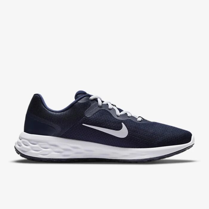 NIKE REVOLUTION 6 ROAD RUNNING NAVY WHITE DC3728 401 - Image 2
