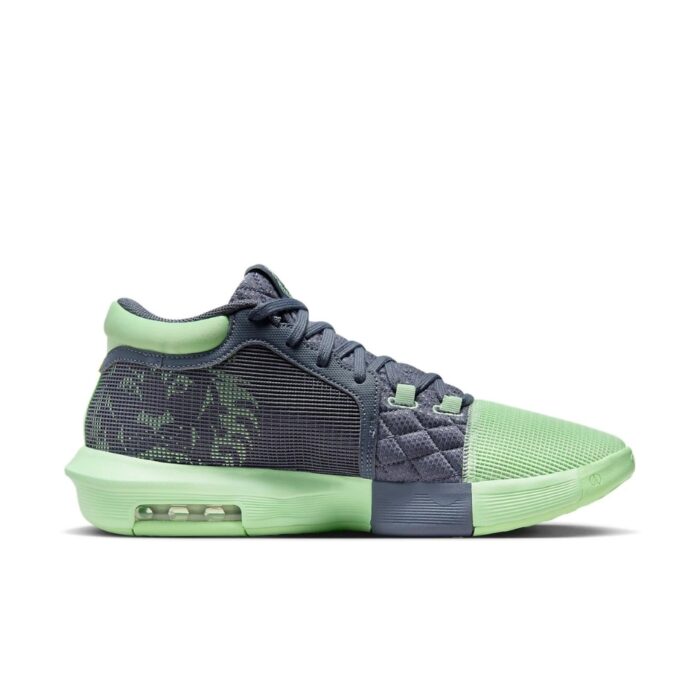 NIKE LEBRON WITNESS 8 VAPOR GREEN GLOW BLACK FB2239 300 - Image 2