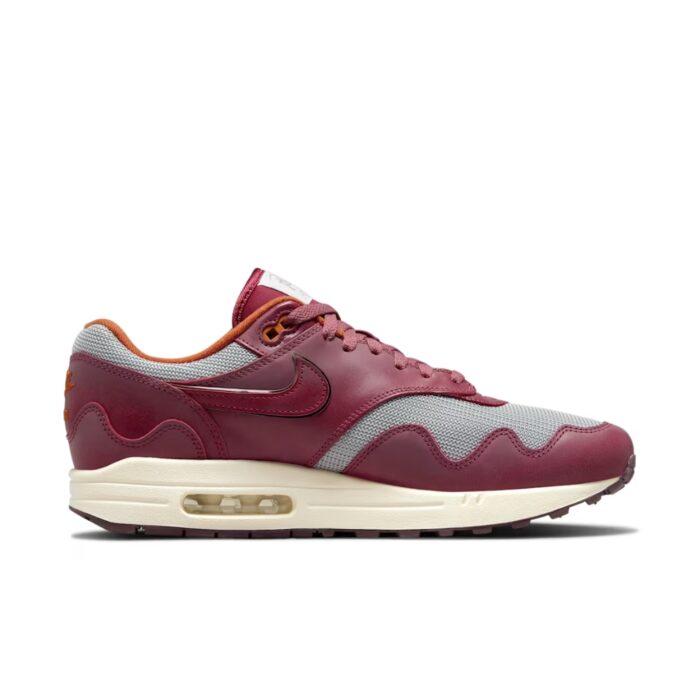 NIKE AIR MAX 1 X PATTA NIGHT MAROON WHITE DO9549 001 - Image 2