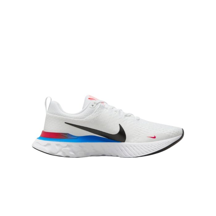 NIKE REACT INFINITY RUN SLYKNIT 3 WHITE PHOTO BLUE RED FJ3994 100 - Image 2
