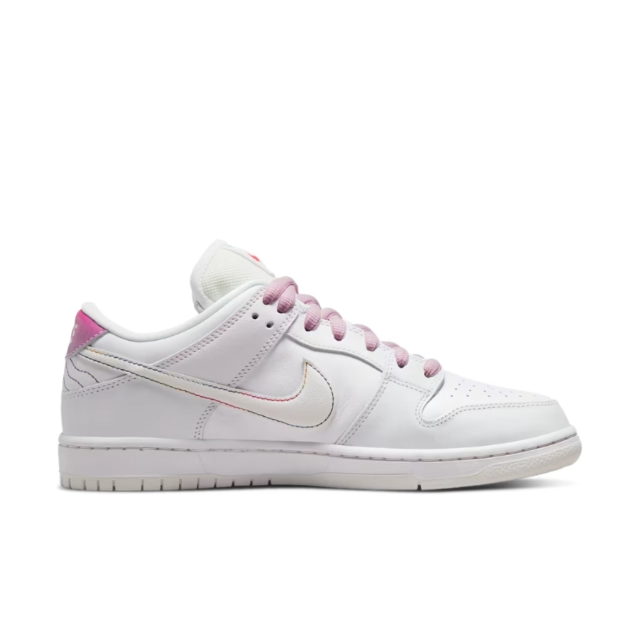 NIKE SB DUNK LOW PRO BE TRUE WHITE MULTI COLOR DR4876 100 - Image 2