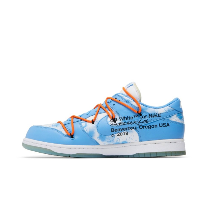NIKE FUTURA X OFF WHITE LOW BLUE DD0856 403 - Image 2